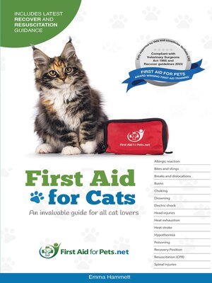 cover image of First Aid for Cats